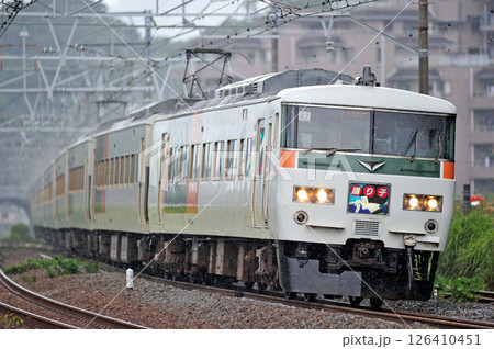 東海道本線 真鶴 JR東日本 185系 A2編成(大宮) 踊り子 東海道本線 真鶴 JR東日本 185系 A2編成(大宮) 踊り子 126410451