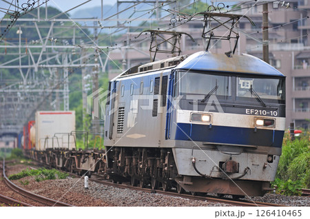 東海道本線　真鶴　JR貨物　EF210-10（岡山） 126410465