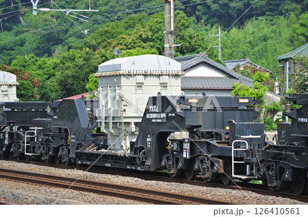 東海道本線 二宮-大磯 JR貨物 シキ1002 東海道本線 二宮-大磯 JR貨物 シキ1002 126410561