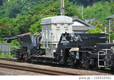 東海道本線　二宮－大磯　JR貨物　シキ1001 126410562