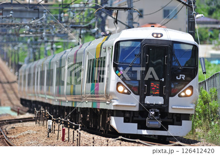 中央本線　上野原　JR東日本　E257系　M-115編成（松本）　あずさ　かいじ 126412420