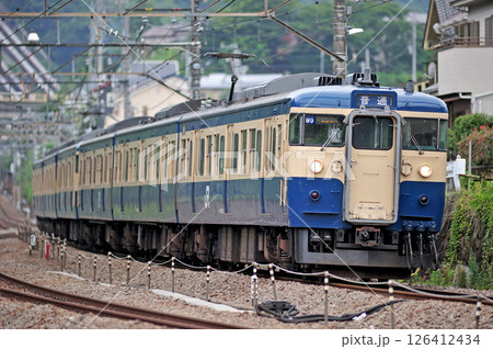 中央本線　上野原　JR東日本　115系　M9編成（豊田） 126412434