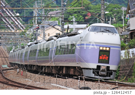 中央本線 上野原 JR東日本 E351系 S21編成(松本) スーパーあずさ 中央本線 上野原 JR東日本 E351系 S21編成(松本) スーパーあずさ 126412457