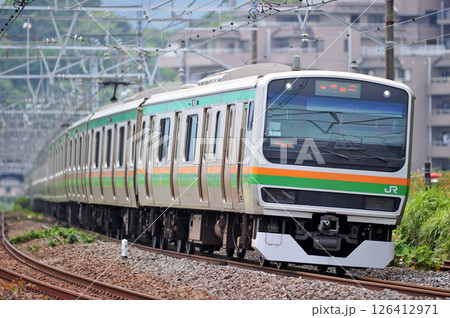 東海道本線 真鶴 JR東日本 E231系1000番台 S-08編成(国府津) 東海道本線 真鶴 JR東日本 E231系1000番台 S-08編成(国府津) 126412971