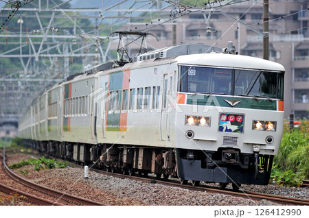 東海道本線 真鶴 JR東日本 185系 C2編成(大宮) 踊り子 東海道本線 真鶴 JR東日本 185系 C2編成(大宮) 踊り子 126412990