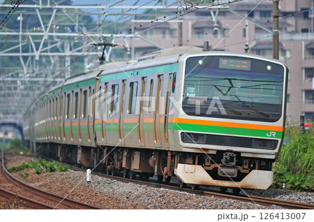 東海道本線　真鶴　JR東日本　E231系1000番台　K-31編成（国府津） 126413007
