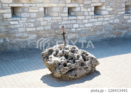 Old Sword in the stone Old Sword in the stone 126413491