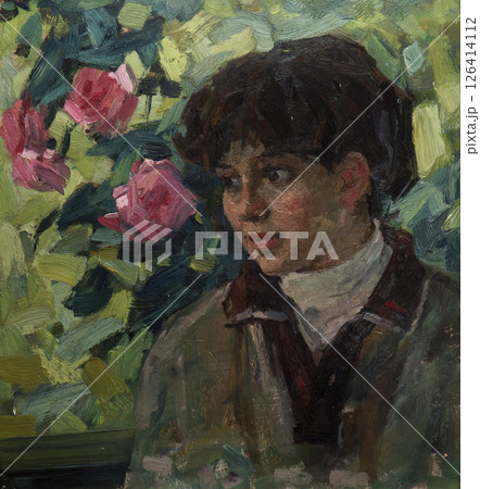 oil painting, portrait, handmade drawing oil painting, portrait, handmade drawing 126414112