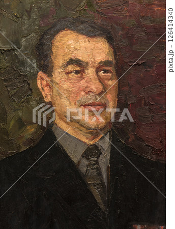 oil painting, portrait, handmade drawing 126414340