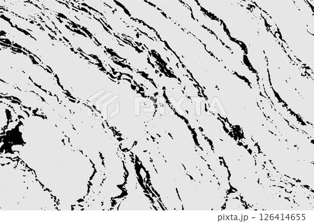 Grunge intertwined texture, threads, lines, wire, veins. Grunge old detailed texture. Vector background. 126414655