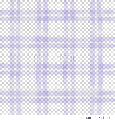 Purple White Plaid Gingham Check Hand Drawn Background Pattern Overlay Purple White Plaid Gingham Check Hand Drawn Background Pattern Overlay 126414811