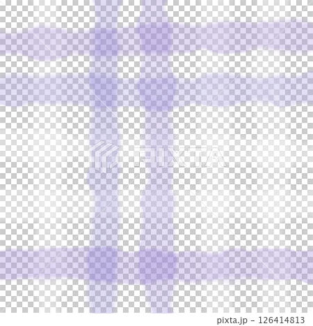 Purple White Plaid Gingham Check Hand Drawn Background Pattern Overlay Purple White Plaid Gingham Check Hand Drawn Background Pattern Overlay 126414813