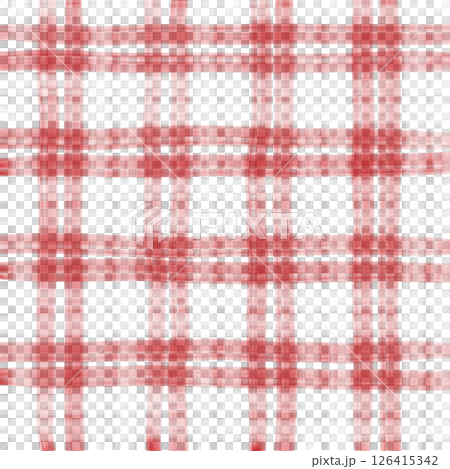 Red White Plaid Gingham Check Hand Drawn Background Pattern Overlay Red White Plaid Gingham Check Hand Drawn Background Pattern Overlay 126415342