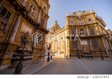 Quattro Canti, Palermo Morning Light Quattro Canti, Palermo Morning Light 126415433