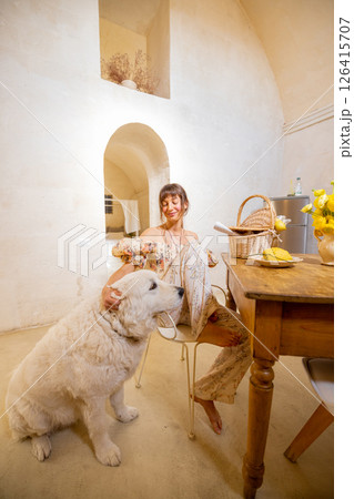 Cozy Moment with My Dog Cozy Moment with My Dog 126415707