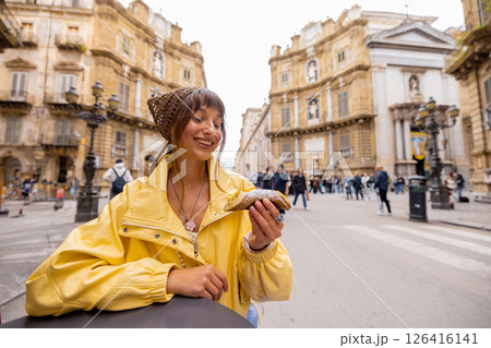 Cannoli break in Palermo 126416141