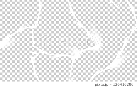 白色電擊配透明背景（用於效果線和製作） 126416296