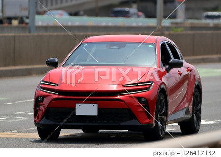 赤い国産スポーツカー 126417132