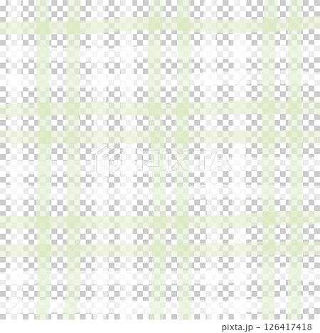 Sage Green White Plaid Gingham Check Hand Drawn Background Pattern Overlay 126417418