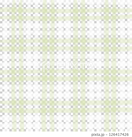 Sage Green White Plaid Gingham Check Hand Drawn Background Pattern Overlay 126417426