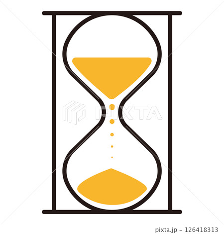 砂時計のアイコン 126418313