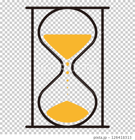 砂時計のアイコン 126418313