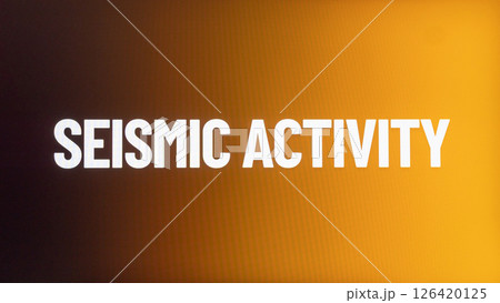 Seismic activity monitoring earthquake analysis urban environments real-time data insights 126420125