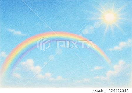 青空　虹　イメージ 126422310