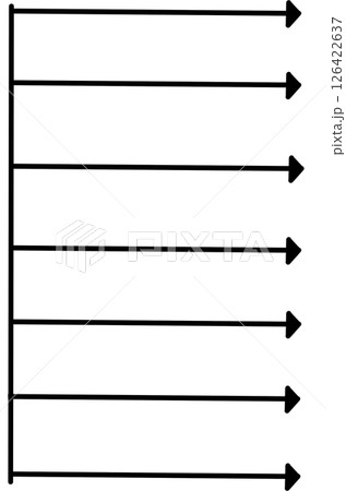 vector illustration of empty notebook 126422637