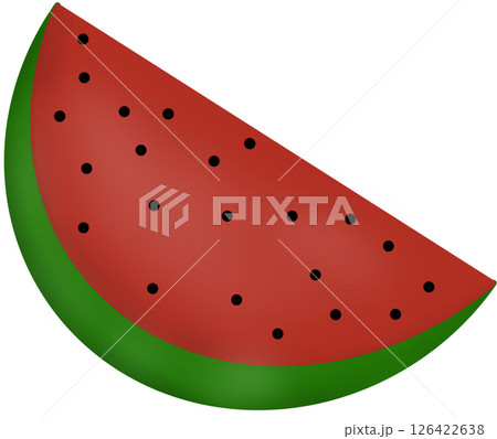 slices of fresh watermelon 126422638