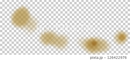 A dark brown garland-like illustration 126422976