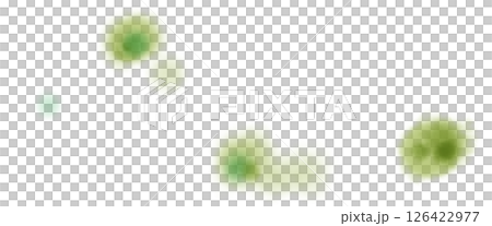 宝石のような苔のような緑色のドットあしらいイラスト 126422977