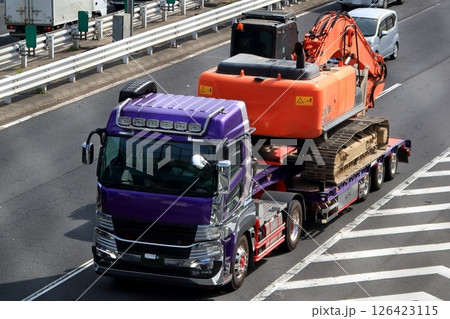 キャリアカー(重機回送車) 126423115