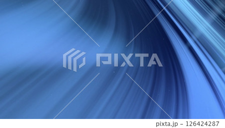 Image of blue shapes moving over black background Image of blue shapes moving over black background 126424287