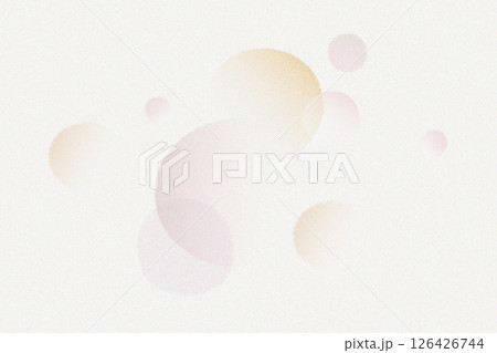 水彩 水玉 ピンクの優しい　ベクターイラスト背景 126426744