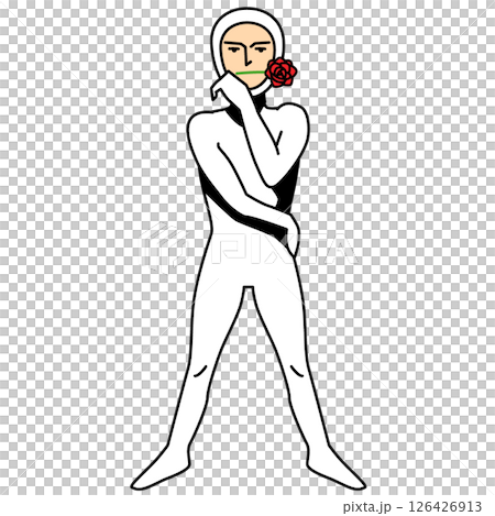 Person in white tights 126426913