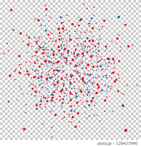 大阪世博會風格藍色和紅色插畫框向量背景21 126427990
