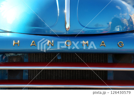 Hanomag truck, vintage cars exhibited during the Retro Mobile Parade in Zagreb, Croatia Hanomag truck, vintage cars exhibited during the Retro Mobile Parade in Zagreb, Croatia 126430579