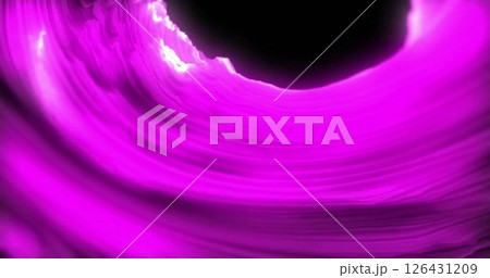 Image of purple shapes moving on black background Image of purple shapes moving on black background 126431209
