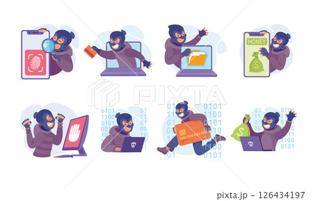 Illustrations Depicting the Modern Digital Shopping Experience and Its Various Aspects Illustrations Depicting the Modern Digital Shopping Experience and Its Various Aspects 126434197