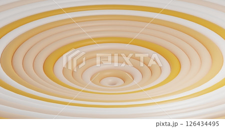abstract Circle background 3d rendered 126434495