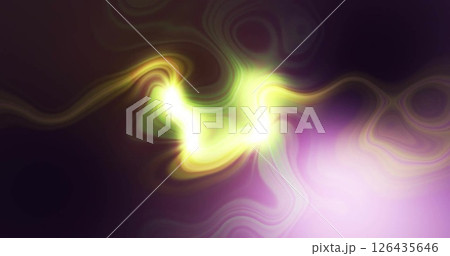 Image of liquid shapes on black background 126435646