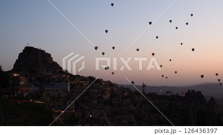 カッパドキア ウチヒサール 城塞 126436397