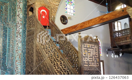トルコ エシレフォール モスク ミフラーブ 126437063