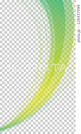 綠色流動曲線 2 16:9 垂直 綠色流動曲線 2 16:9 垂直 126437094