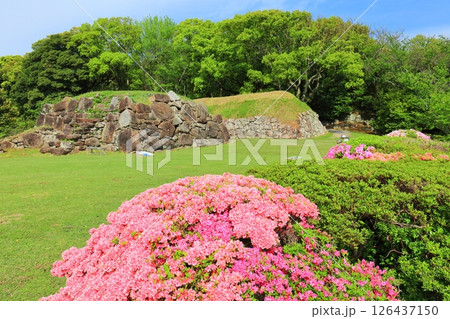 【佐賀県】晴天の名護屋城 東出丸跡 126437150