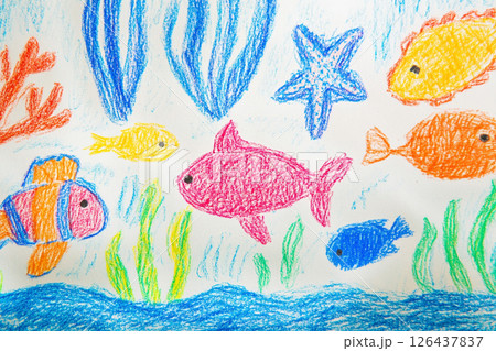 熱帯魚いろいろ　AI画像 126437837