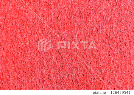Textured pattern of red felt. Textured pattern of red felt. 126439541
