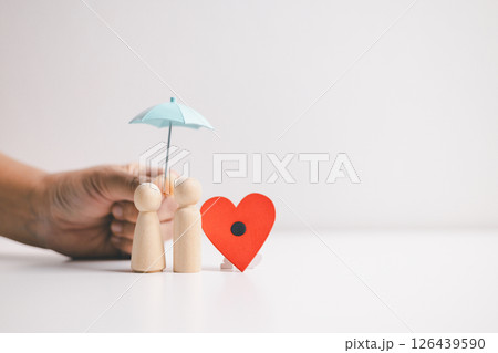 Life insurance provides protection and care for a family, ensuring that the mother, father, and child are financially safeguarded in the event of a loss of the primary income-earning person. Life insurance provides protection and care for a family, ensuring that the mother, father, and child are financially safeguarded in the event of a loss of the primary income-earning person. 126439590