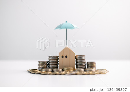 Mortgage insurance provides security and assurance for both lender and homeowner, safeguarding investment in property and ensuring stability of business dealing with home loan and real estate. 126439897